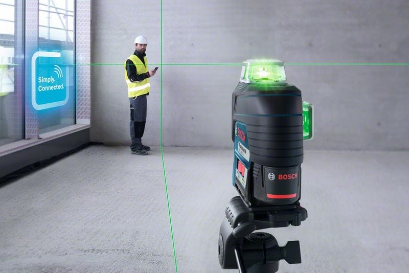 Green Cross Line Combination Professional Laser GLL3-80CG (0601063U80) by Bosch