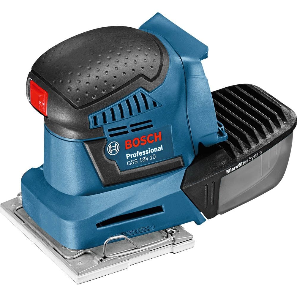 18V1/4 Sheet Orbital Sander Bare (Tool Only) GSS18V-LIBB (06019D0240) by Bosch