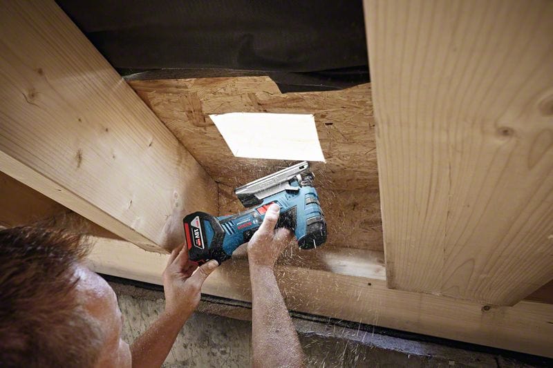 18V Barrel Grip Jigsaw Bare (Tool Only) GST18V-LI (06015A5101) by Bosch