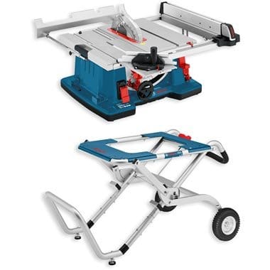 255mm (10") Table Saw GTS10XC + Stand GTA60W (0615990HA6) by Bosch