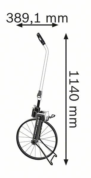 Measuring Wheel GWM40 (0601074100) by Bosch