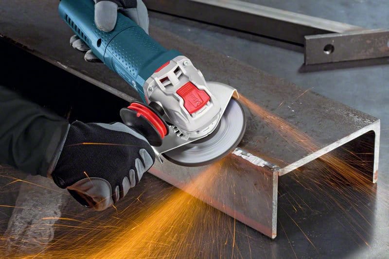 125mm 1500W Angle Grinder with X-LOCK GWX15-125PS (06017B9042) by Bosch
