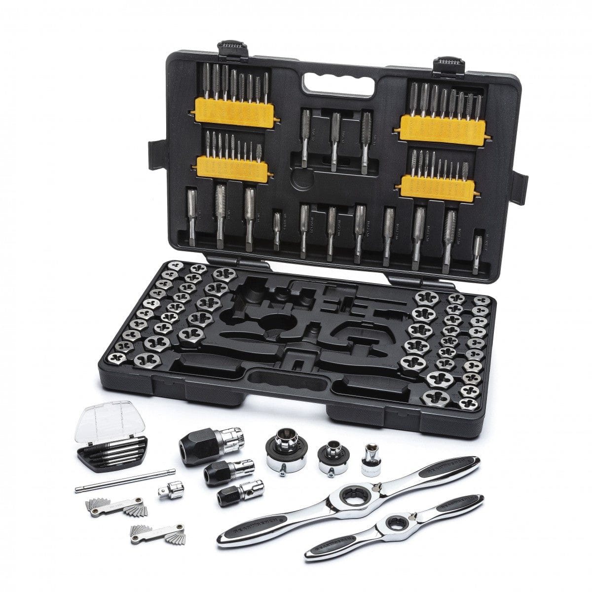 114Pce Metric + Imperial Ratcheting Tap & Die Set 82812 by GEARWRENCH
