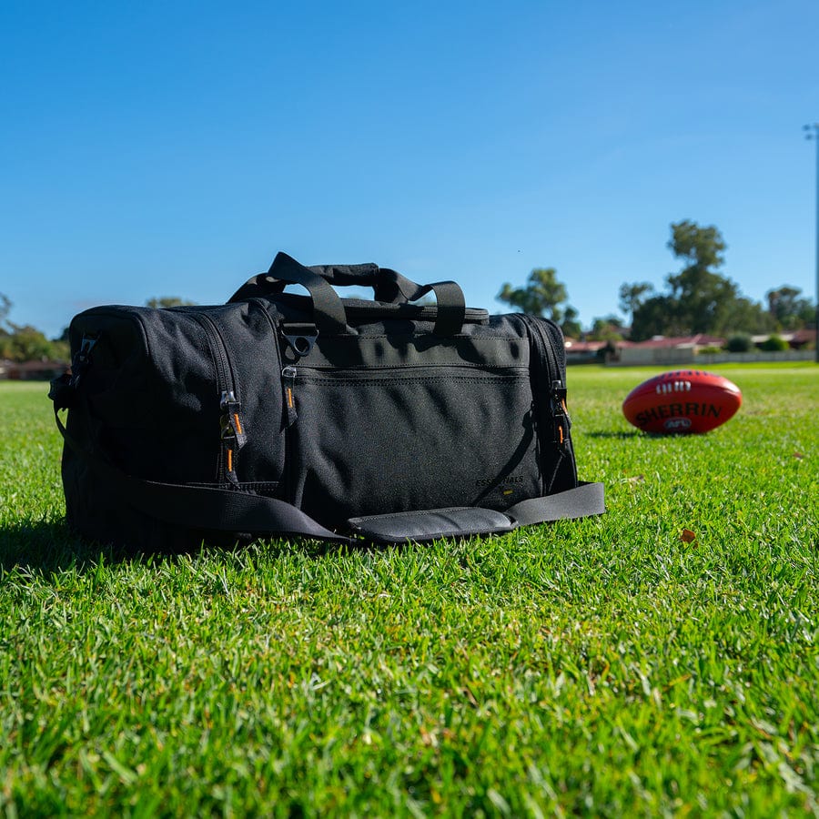 Carry-On Kitbag Canvas Black RXES05C206BK by Rugged Xtremes