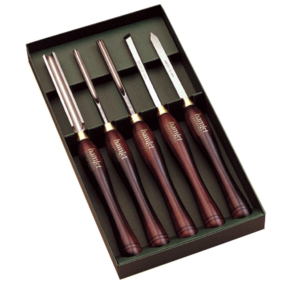 Hamlet 5pce Ian Wilkie Turning Tools Boxed Set HCT172