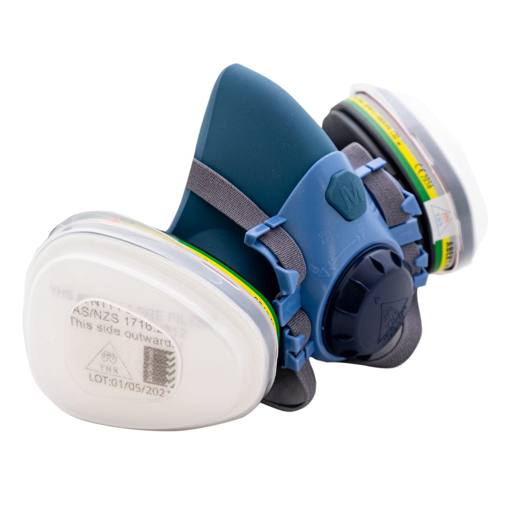 YHS Half Mask Reusable Chemical Respirator Kit P2 HMCKIT