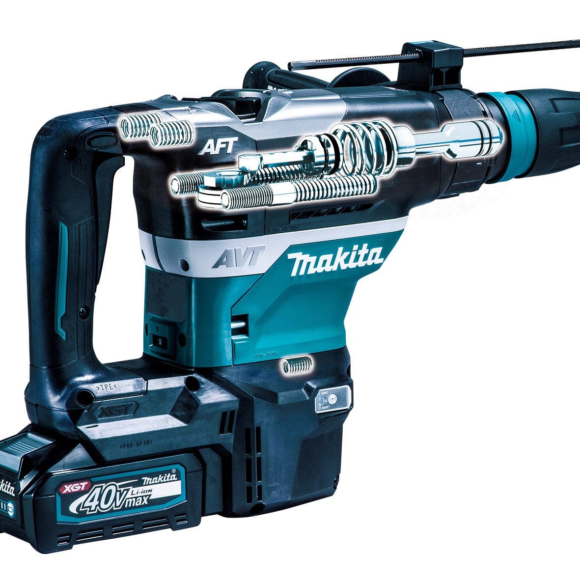 40V 40mm Brushless SDS Max Rotary Hammer Bare (Tool Only) HR005GZ by Makita