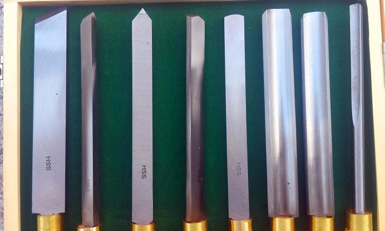 Oltre 8Pce Beginner HSS Woodturning Chisel Set OT-WT-8-HSS