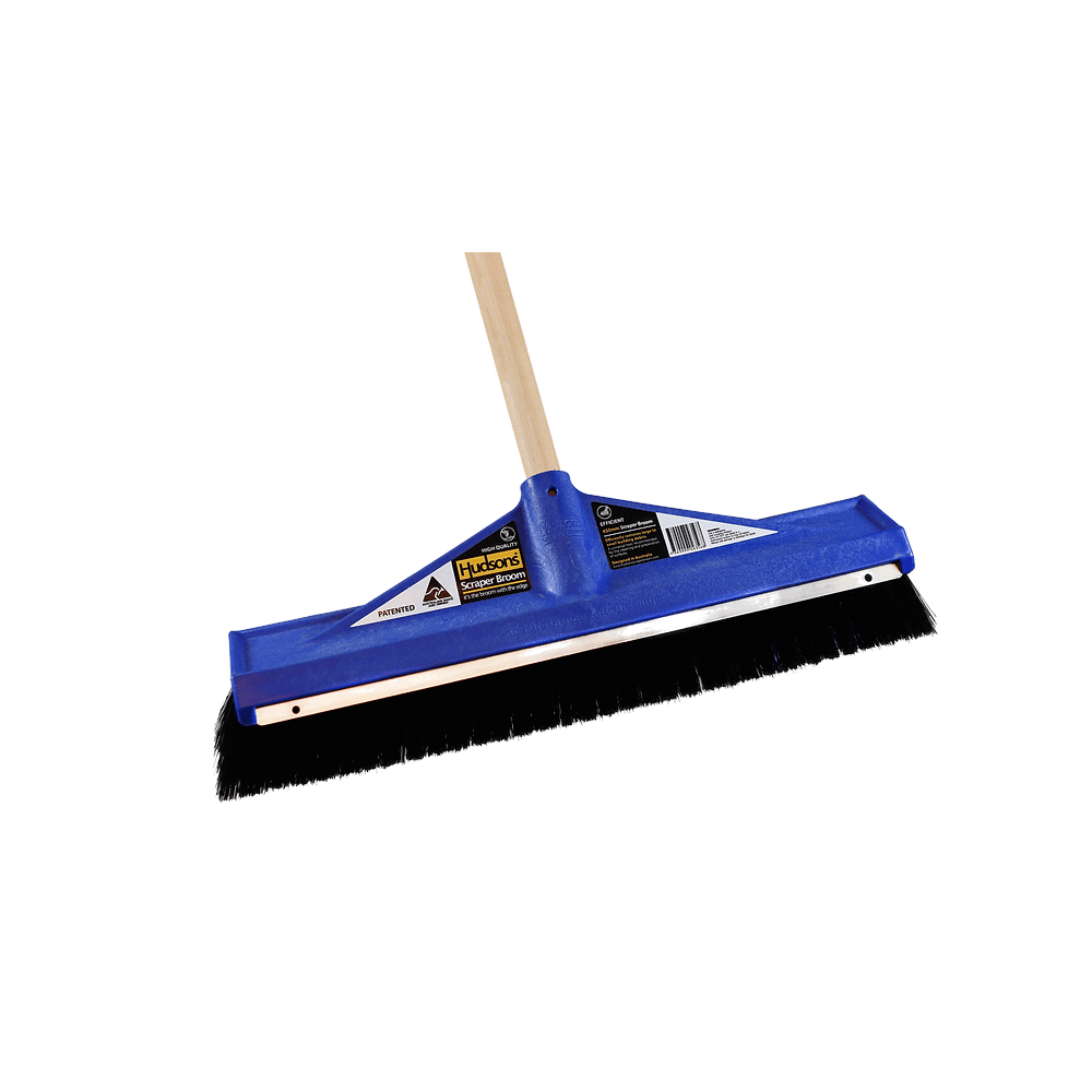Hudsons Broom with Scraper Blade