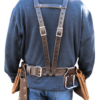 Leather Tool Belt Suspenders by Trade Time