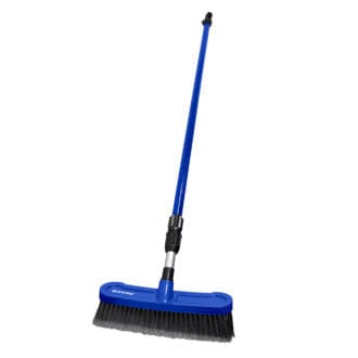 Water Cleaning Flow Through Broom Brush & 1.2-2m Handle J208693 by Josco