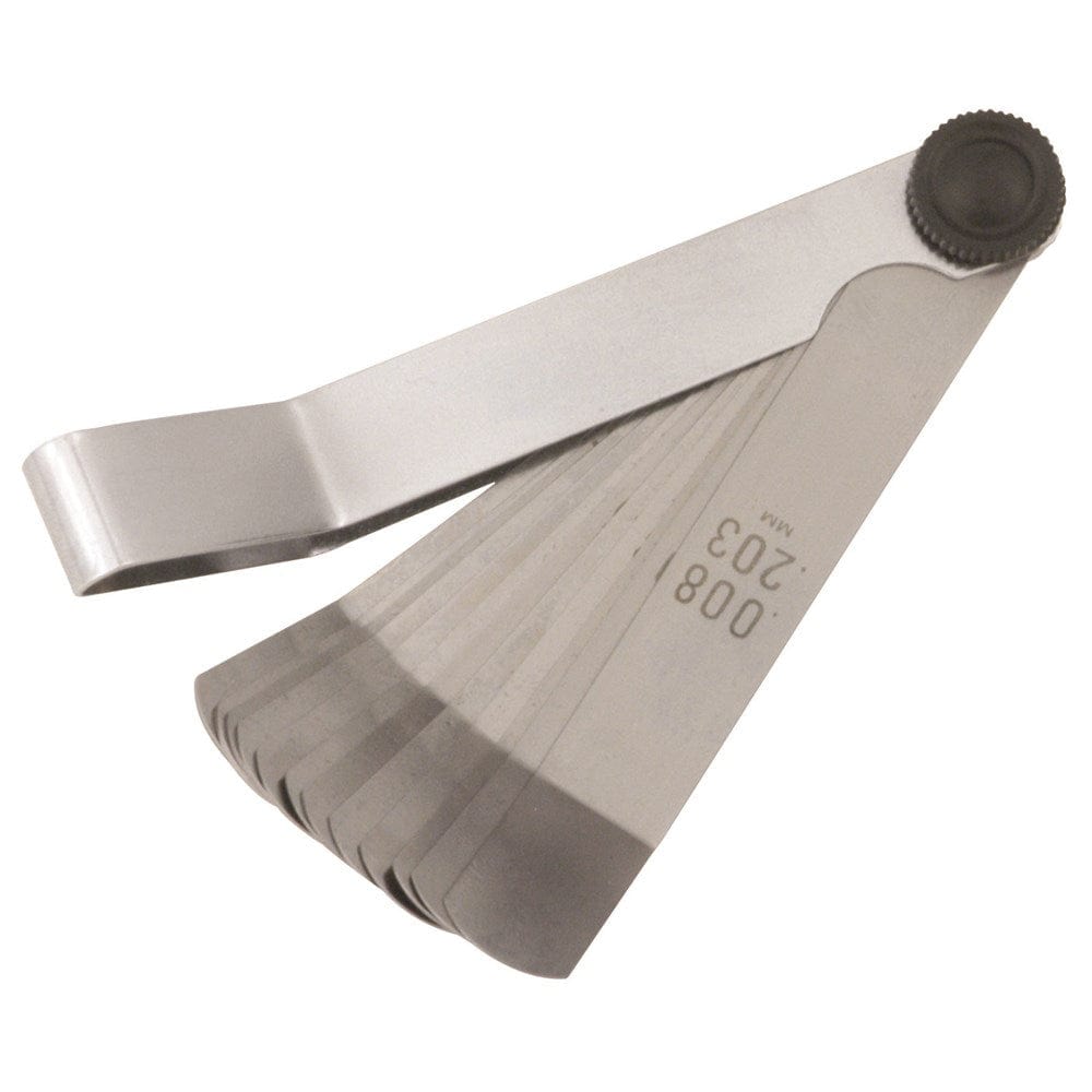 100mm (4") 12 Blade Imperial & Metric Offset Feeler Gauge K080007 by Kincrome
