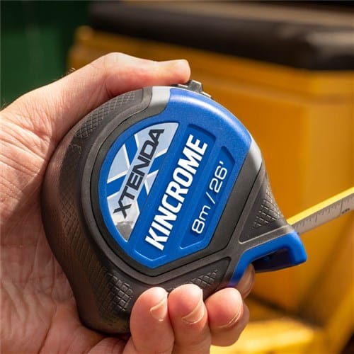 8M Metric & Imperial Xtenda Tape Measure K11001 by Kincrome