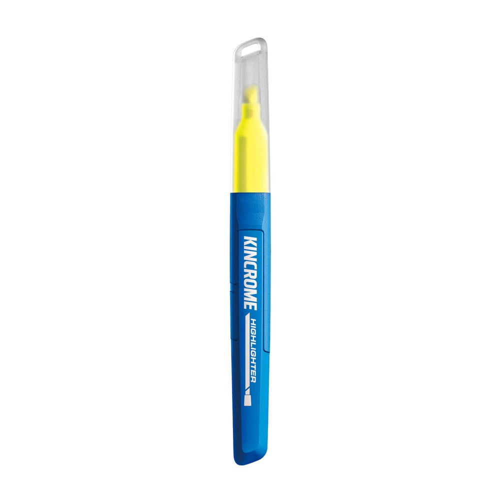 5Pce Yellow Chisel Tip Highlighter Pack K11825 by Kincrome