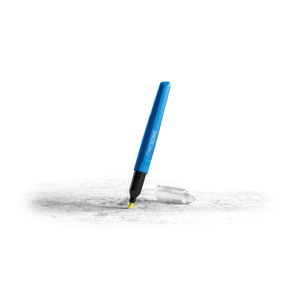 5Pce Assorted Colours Chisel Tip Highlighter Pack K11826 by Kincrome