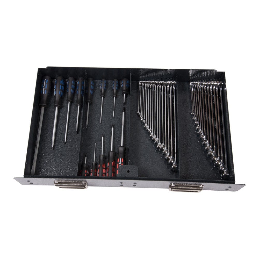 219Pce 1/4", 3/8", 1/2" Truck Box Tool Kit K1258 by Kincrome