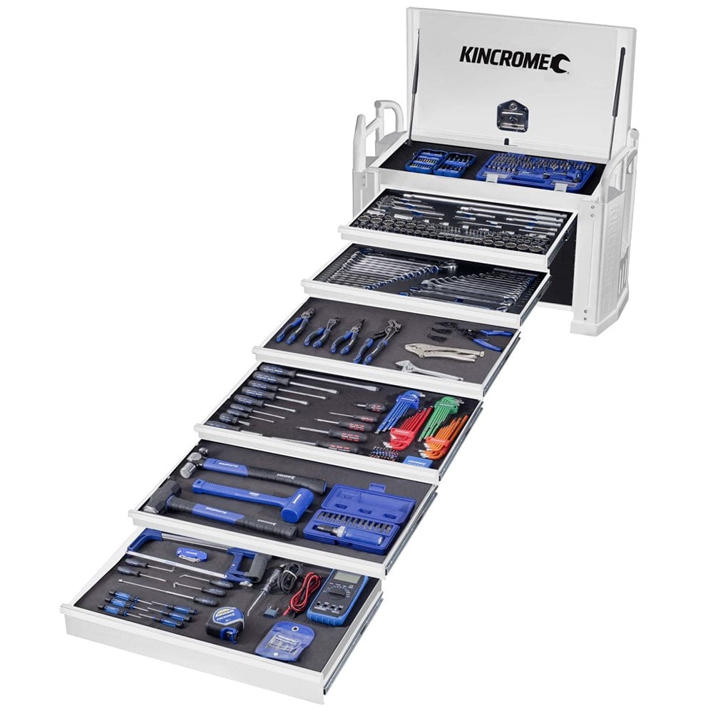 426Pce 6 Drawer Off Road Field Service Tool Chest (With Tools) White K1280W by Kincrome