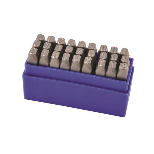 27Pce 10mm Stamp Letter Set K15008 by Kincrome