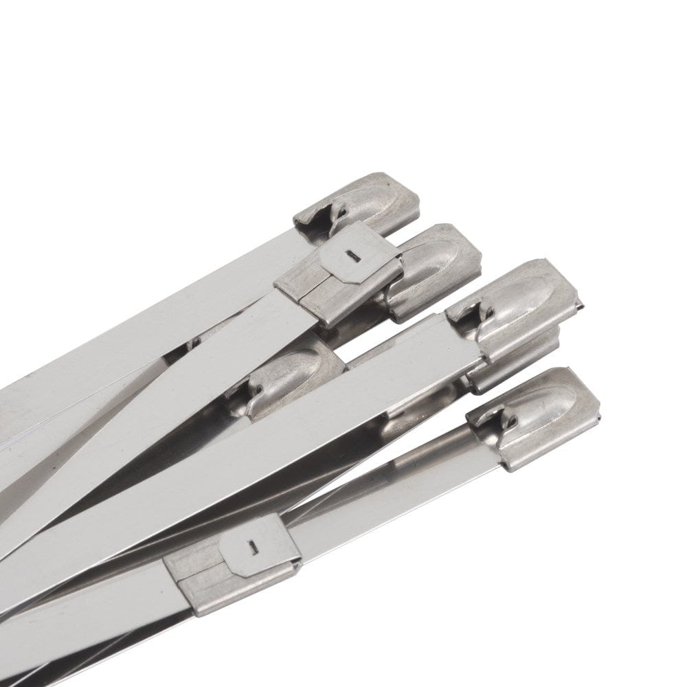 10Pce 850mm x 7.9mm Stainless Steel Cable Tie Pack K15738 by Kincrome