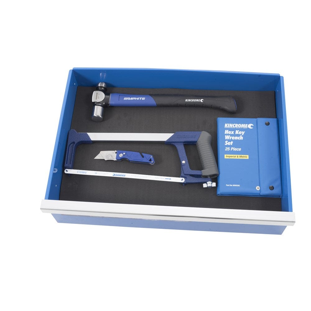 232Pce 7 Drawer 1/4", 3/8", & 1/2" Drive Evolution Tool Trolley K1630 by Kincrome