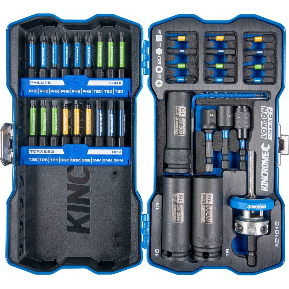 41Pce Impact Bit Deck Set K21018 by Kincrome