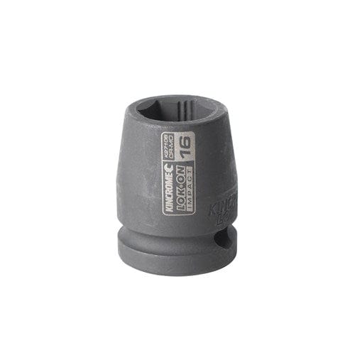 16mm 1/2" Drive LOK-ON Impact Socket Metric K27108 by Kincrome