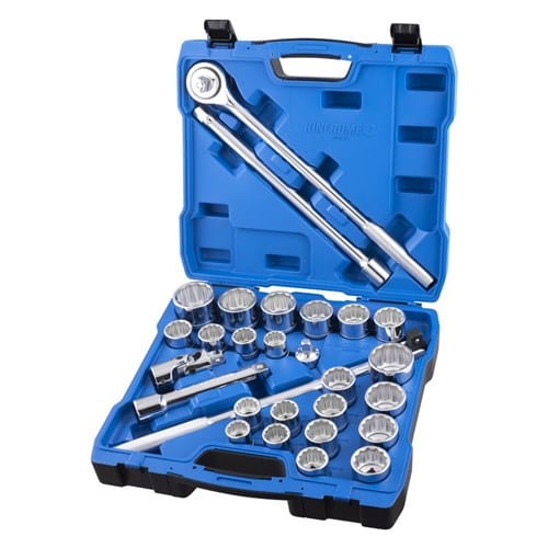 28Pce 3/4" Drive Socket Set Metric & Imperial K28145 by Kincrome