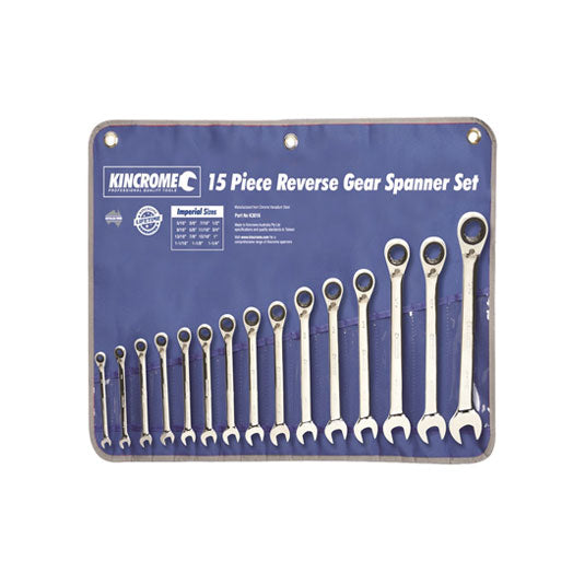 15Pce Spanner Reverse Gear Set Imperial K3016 by Kincrome
