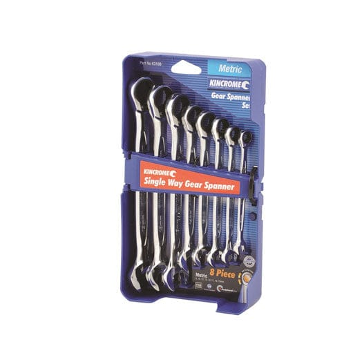 8Pce Metric Combination Gear Spanner Set K3100 by Kincrome