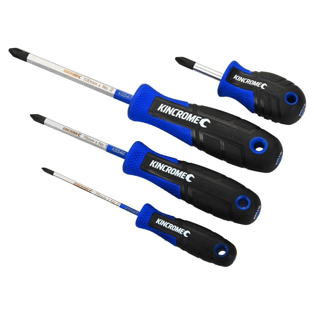 4Pce Torquemaster Screwdriver Set K5518 by Kincrome