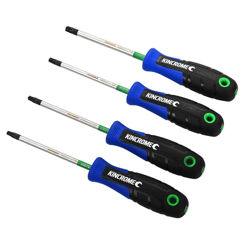 4Pce Torquemaster Torx Screwdriver Set K5578 by Kincrome