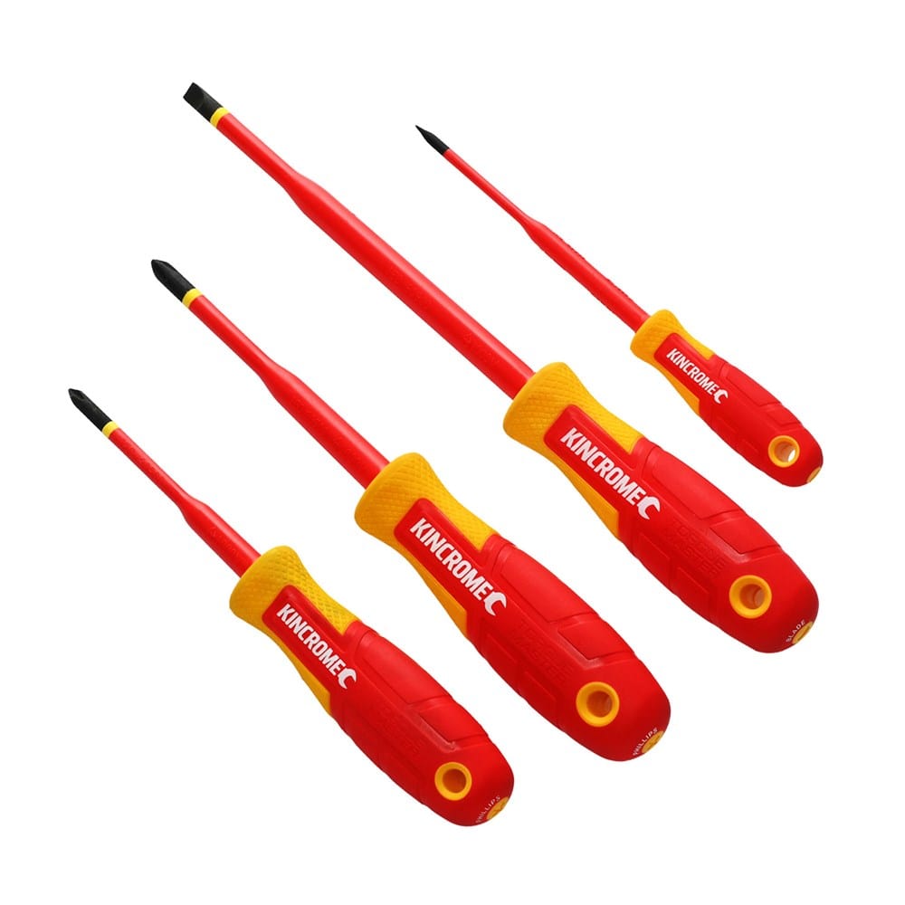 4Pce Torquemaster® VDE Screwdriver Set K5617 by Kincrome