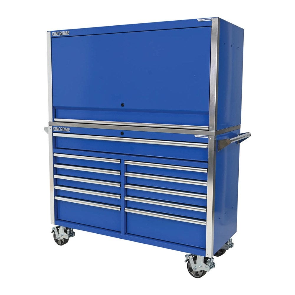 Kincrome 2Pce Combo 11 Drawer Tool Armour Trolley K77850