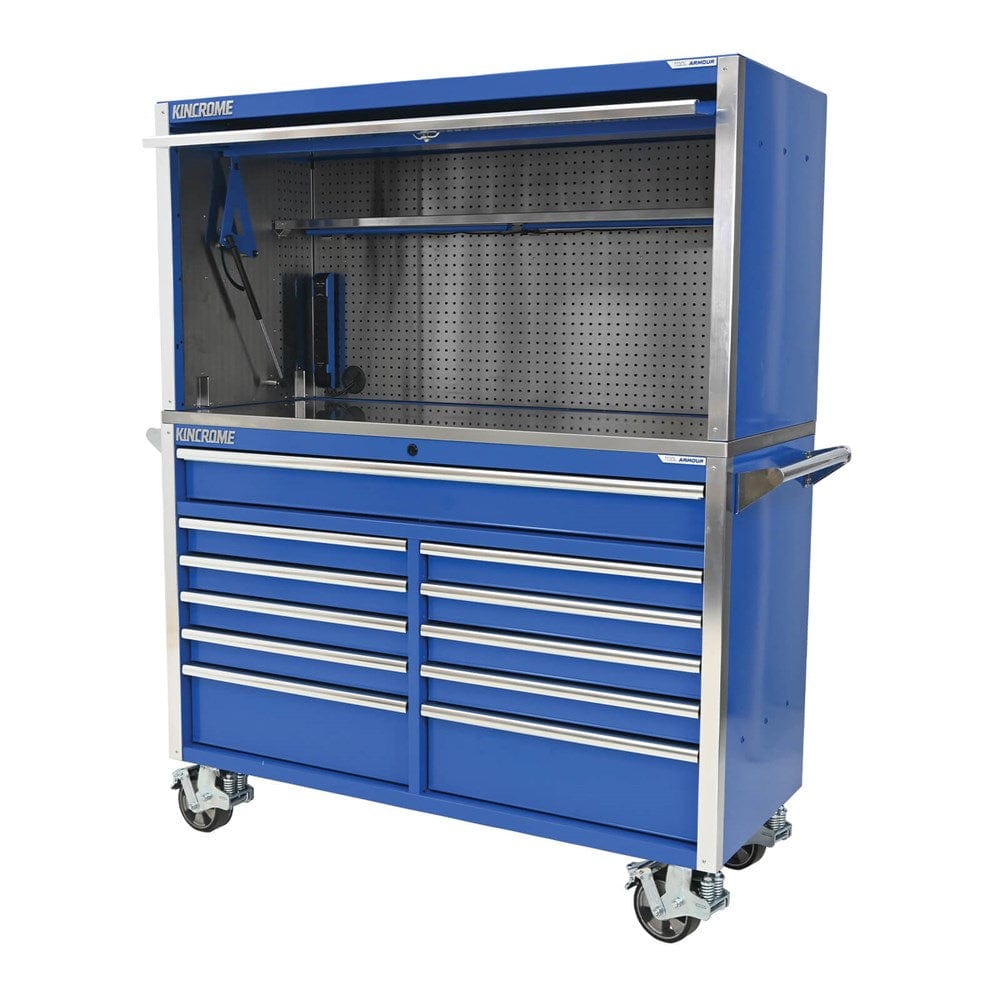 Kincrome 2Pce Combo 11 Drawer Tool Armour Trolley K77850