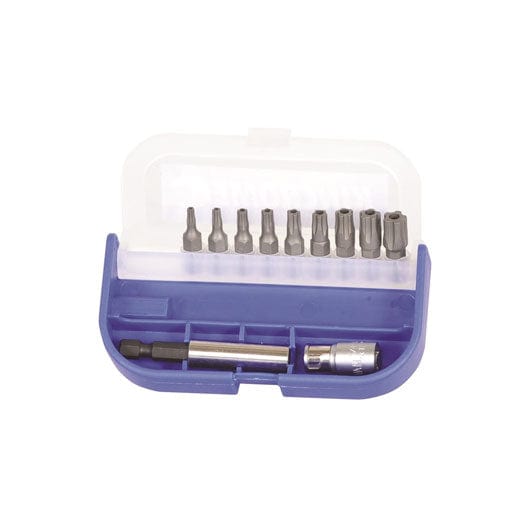 11Pce Tamperproof TORX® Bit Set K8130 by Kincrome