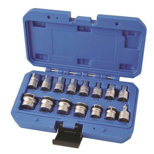 Kincrome 15Pce 1/2" Magnetic Drain Plug Set K8157