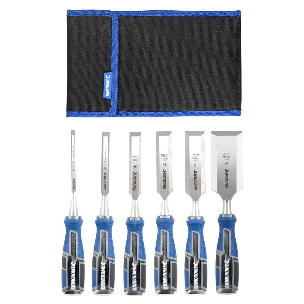 6Pce Wood Chisel Set K9213 by Kincrome