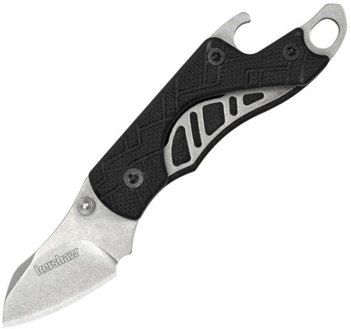 1.4″ Cinder Folding Knife Black Handle 1025 by Kershaw
