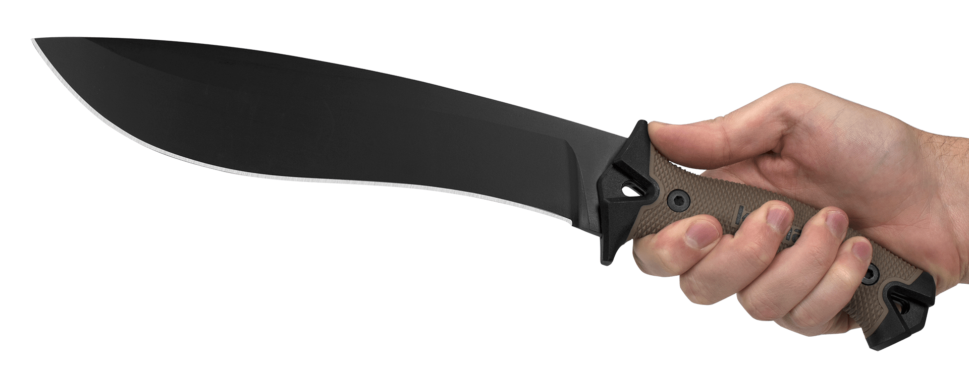 10" Fixed Blade Knife Tan Handle W/Sheath KS1077TAN by Kershaw / AOS