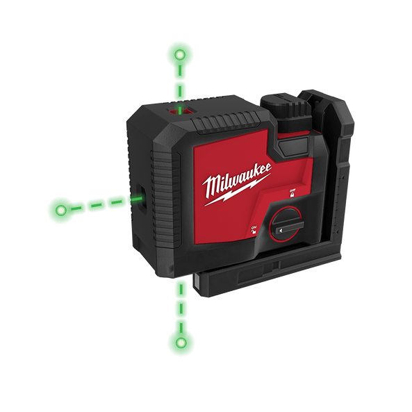 REDLITHIUM USB Rechargeable 3 Point Laser Kit L43PL-301C by Milwaukee
