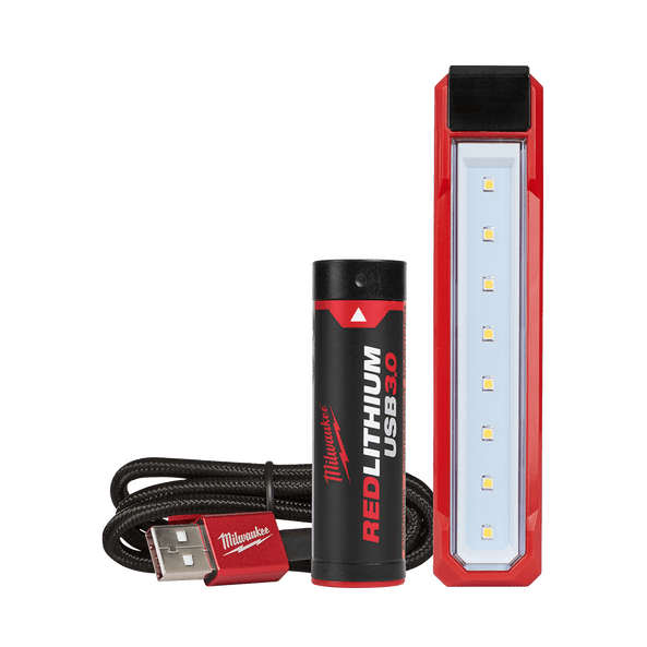 REDLITHIUM USB Rechargeable Pocket Flood Light L4FL301 by Milwaukee
