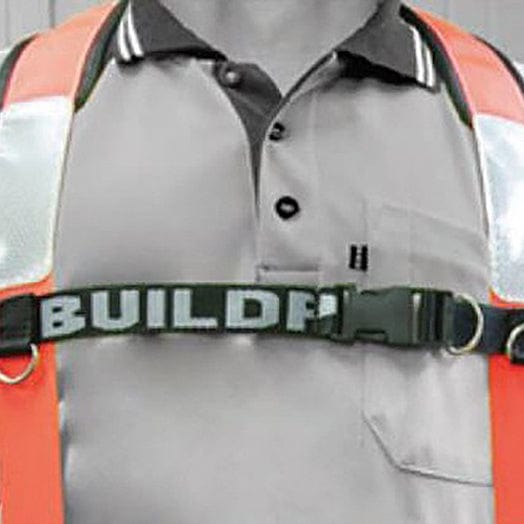 Fluoro Orange Padded Braces LBHAO By BuildPro
