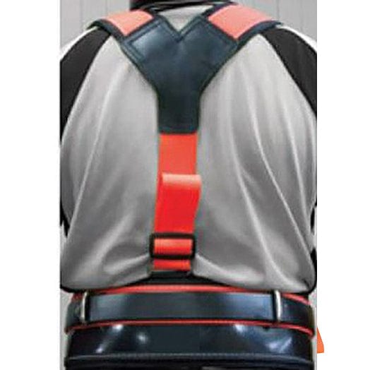 Fluoro Orange Padded Braces LBHAO By BuildPro