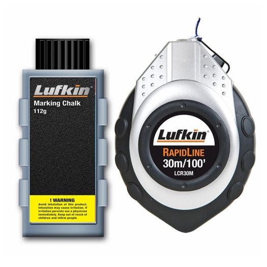 30m Chalk and Chalk Line Reel Kit LCR30M by Lufkin