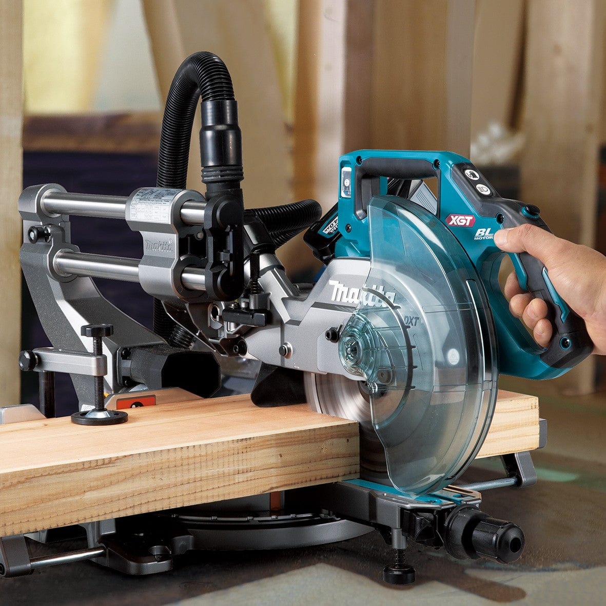Makita 40V 216mm (8-1/2") Brushless Slide Compound Saw Bare (Tool Only) LS002GZ