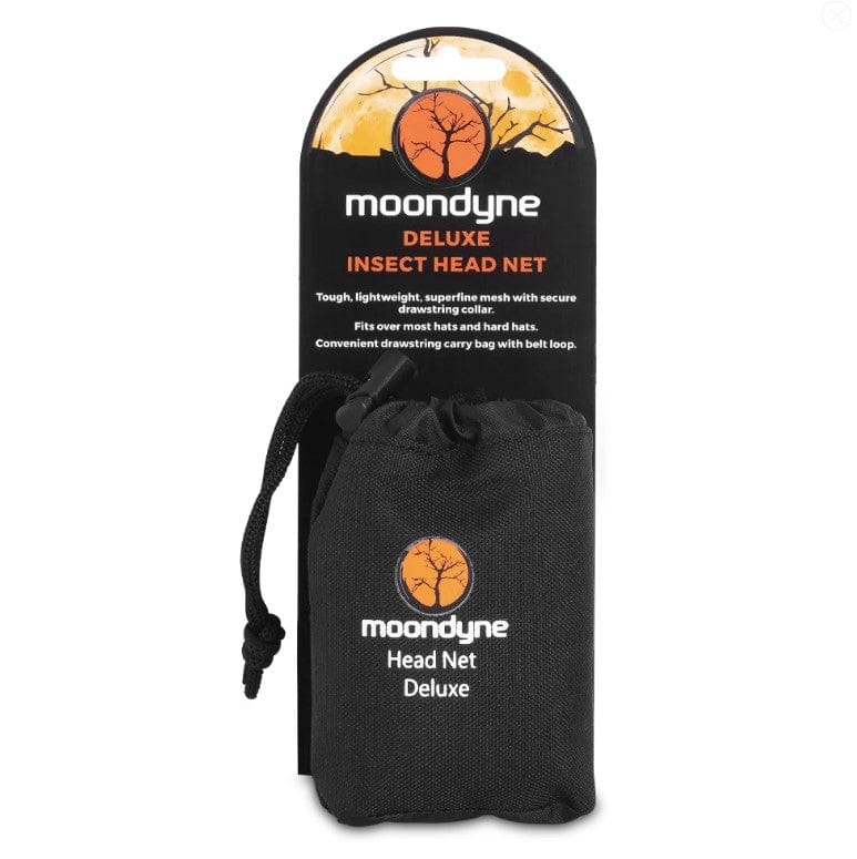 Deluxe Insect Mozzie Head Net With Carry Bag M10D0001-1BK by Moondyne