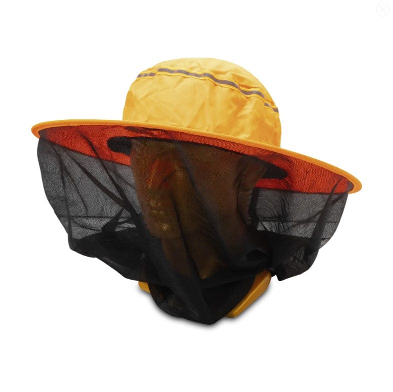 Hi-Viz Orange Insect Mozzie Head Net M10H0001-1HVOR by Moondyne