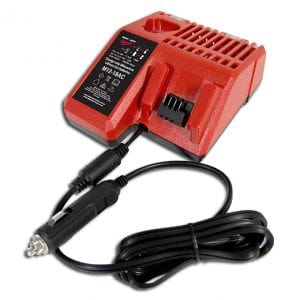 Milwaukee M12 & M18 12-18V Multi Voltage Automotive / Car Charger M12-18AC