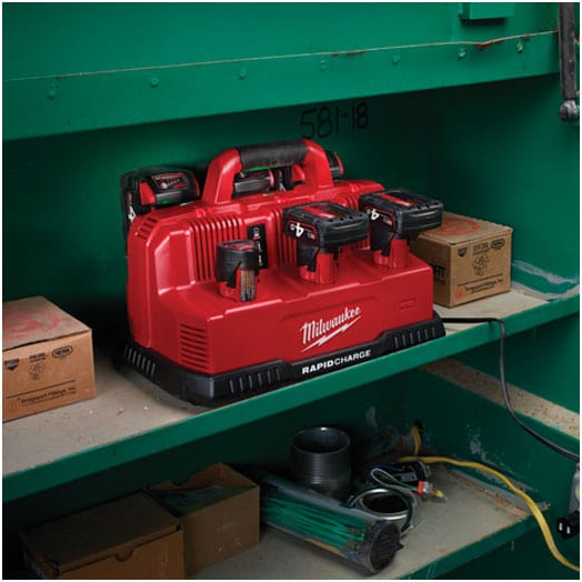 Milwaukee M18 & M12 / 12V & 18V Rapid Charge Station M12-18C3