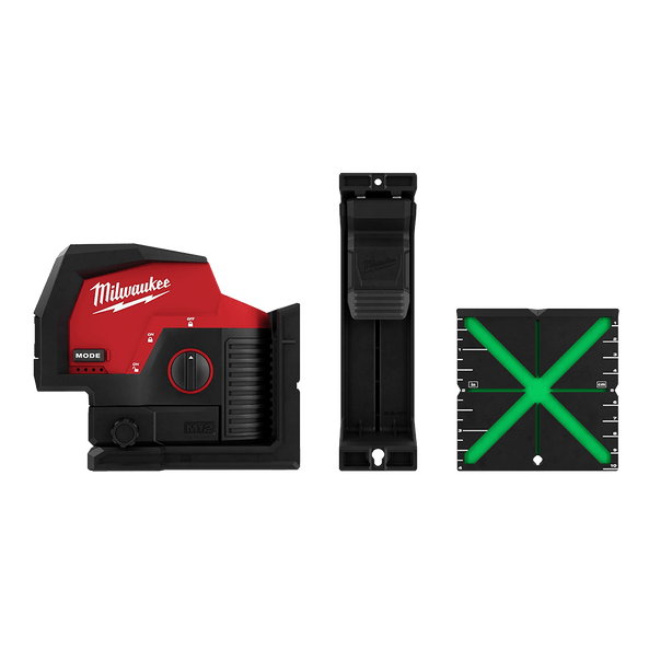 12V Cross Line + 2 Plumb Laser (Tool Only) M12CPL-0C by Milwaukee